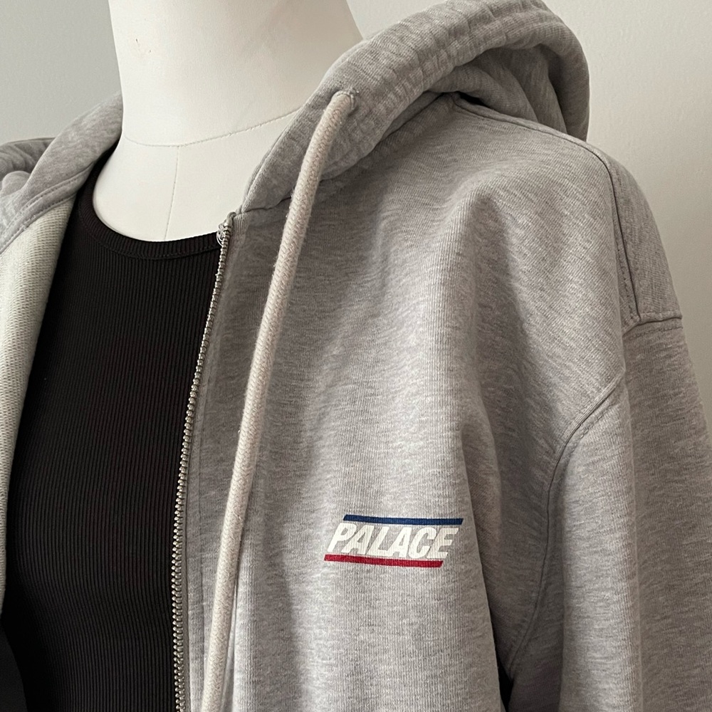 PALACE Basically A ZIP HOODIE - M
